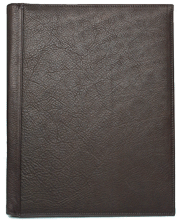 Brown Leather Business Portfolio