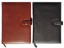black and british tan leather junior portfolios